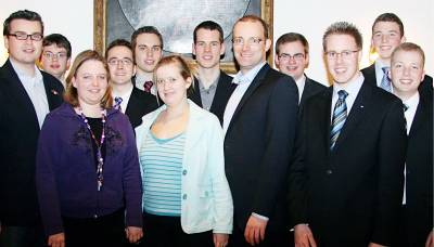 Gastredner beim JU-Neujahrsempfang 2009: Jens Spahn MdB.